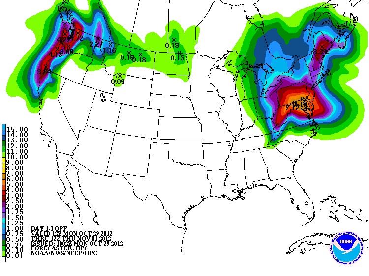 Hurricane Sandy is a big one. Hurricane Sandy is a big one.